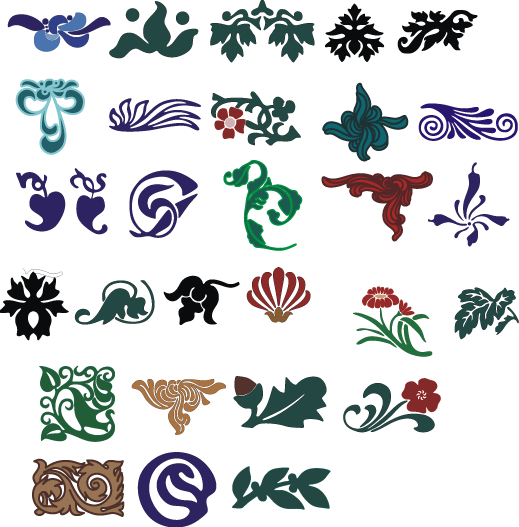 Free Vector Graphic Art Free Allfreedownloadcom,100 - Czech Beads 6pcs X 20mm Handmade Round Domed Czech (519x527)