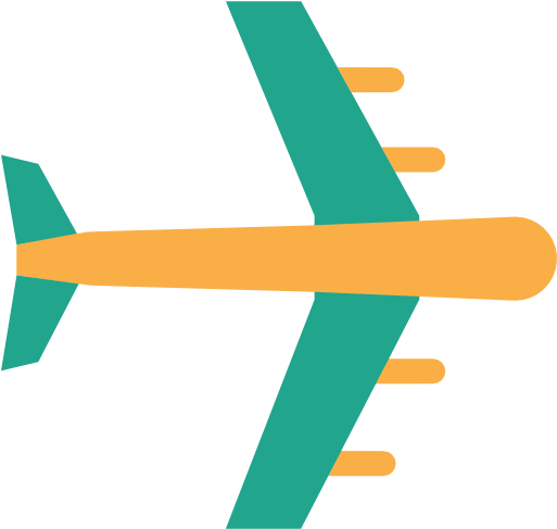 Santorini Scalable Vector Graphics Icono De Avión - Airplane (512x512)