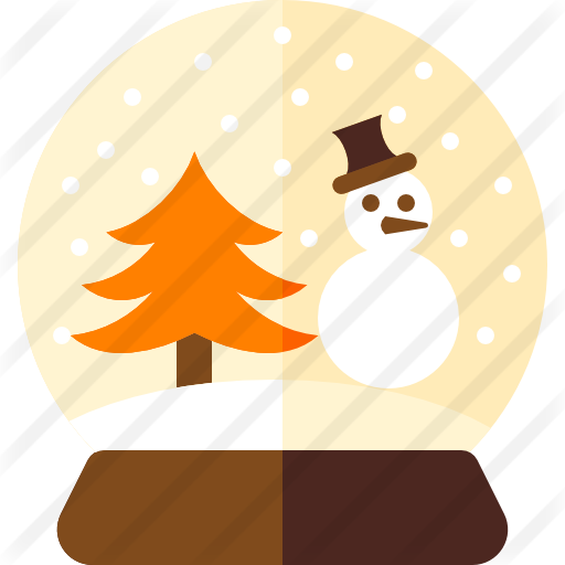 Snow Globe - Illustration (512x512)