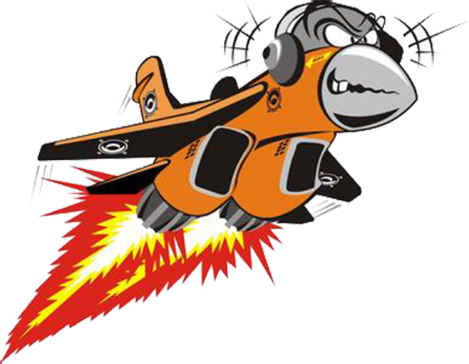 Airplane Jet Aircraft Fighter Aircraft Cartoon - Cartoon Fighter Jet (658x510)