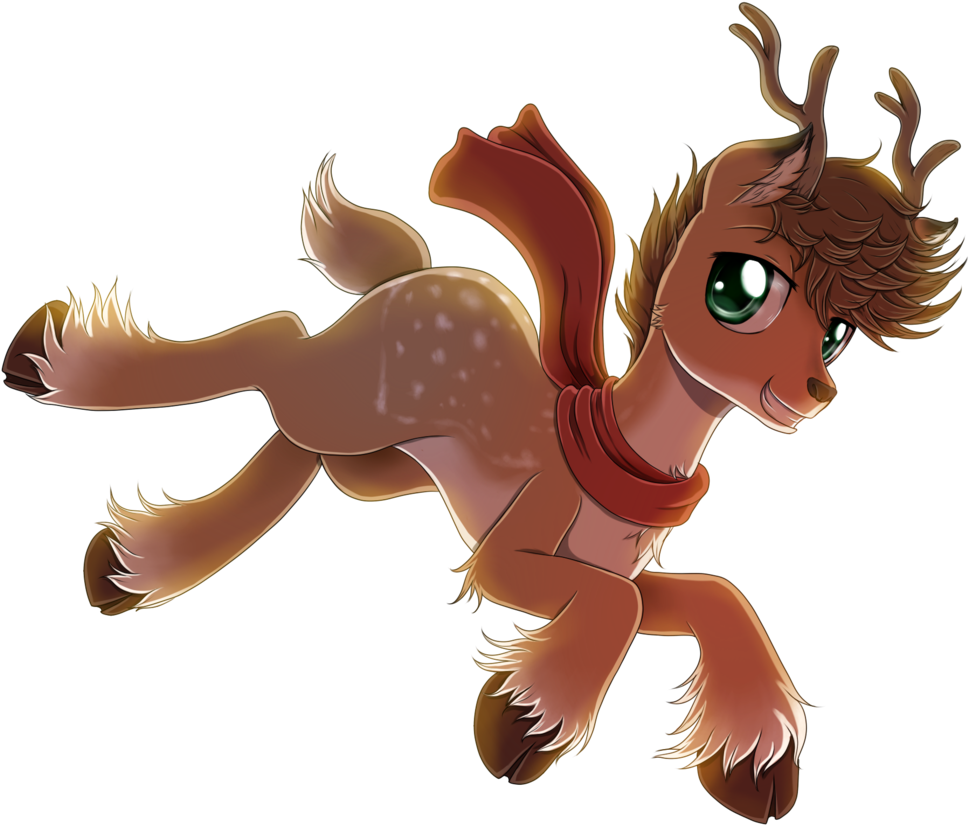 Deer Oc Colden By Evomanaphy - Deer Anime Png (1024x862)