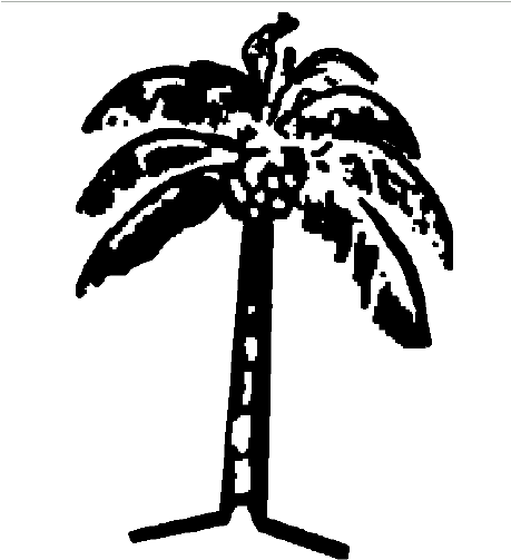 Coconut Tree Clipart 4, Buy Clip Art - Election Symble Coconut Tree (458x528)