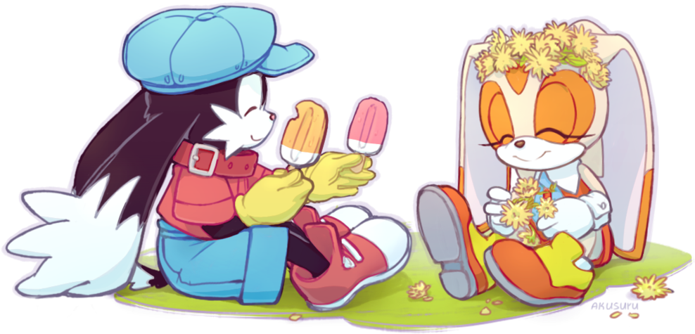 Cute Kids By Akusuru - Sonic The Hedgehog Crossover (1024x584)