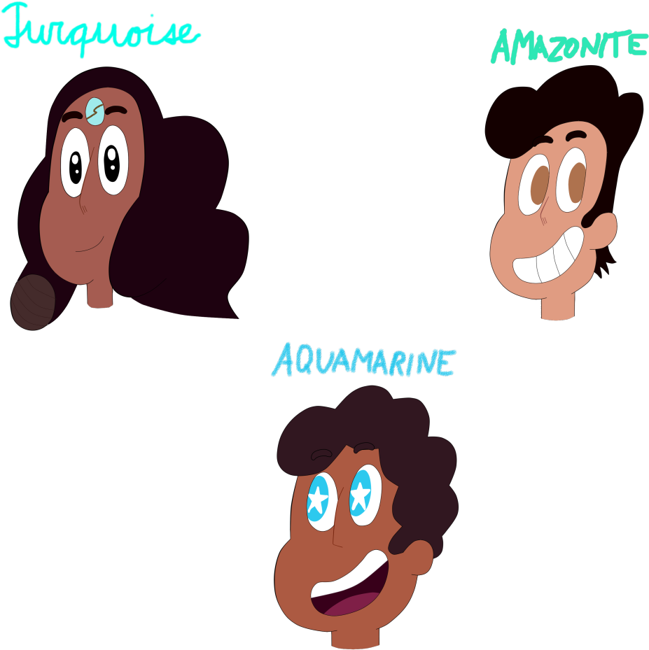 Meet The Gem Children ~perlen297 - Steven Universe Gem Kids (1280x1037)