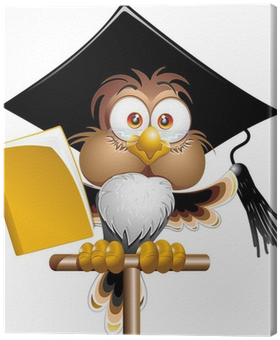 Gufo Professore Cartoon Owl Teacher Cartoon Vector - Teacher Cartoon (400x400)