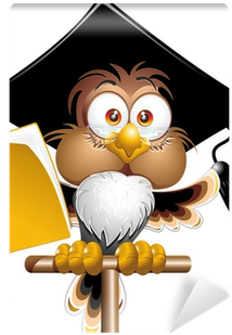 Gufo Professore Cartoon Owl Teacher Cartoon Vector - Teacher Cartoon (400x400)