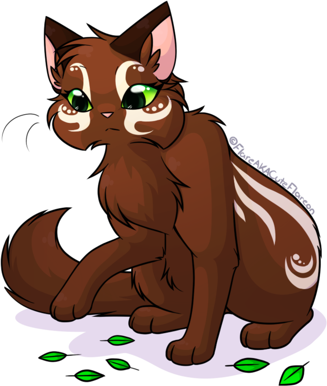 Leaf Point Tracker By Cuteflare - Warrior Cats Drawings Cute (894x894)