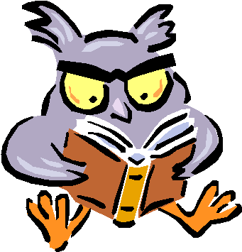 Andrea Garitta Study Owl - Buho Leyendo (346x361)