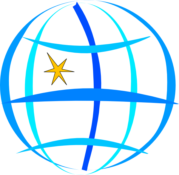 Star Cage Round Globe Clip Art At Clkercom Vector Online - Clip Art (600x585)