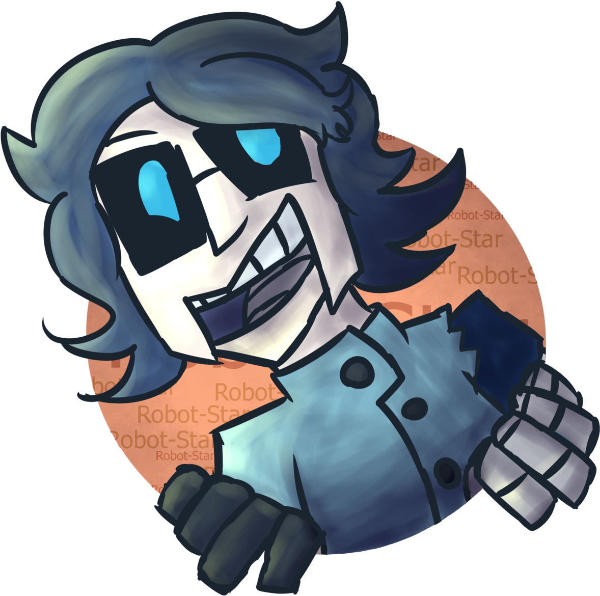 Robot-star's Profile Picture - Cartoon (1280x1280)