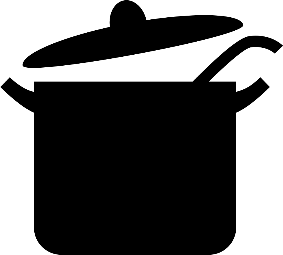 Open Pot Comments - Pot Icon Png (981x882)