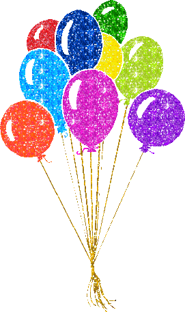 Anniversary Balloons Bottle Bucket Celebration - Happy Birthday Michael Gif (271x456)