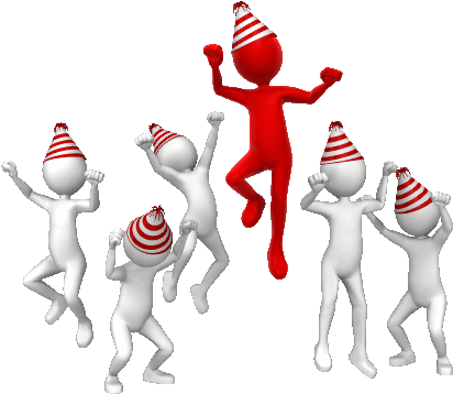 Find & Download On Gifer - Celebration Animation (500x500)