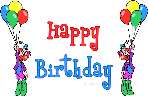 Birthday Clipart Animation - Happy Birthday Animated Gif (512x367)