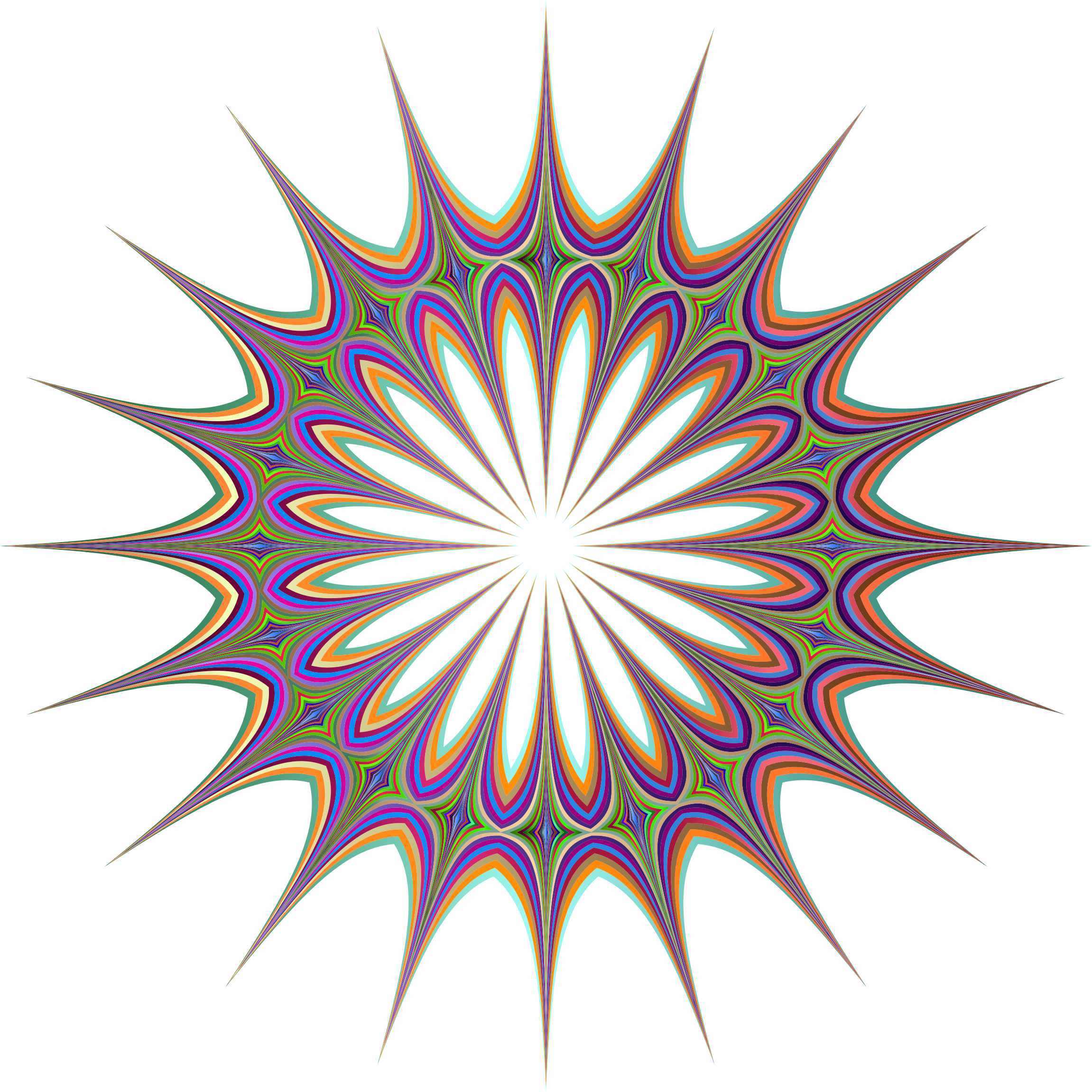 Free Questions Clipart - Pink White And Gold Tapestry (2302x2302)