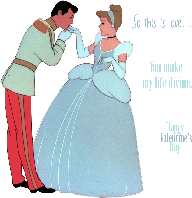 Charming And Cinderella So This Is Love By Monstaccato - Cinderella Moving Animation (700x670)
