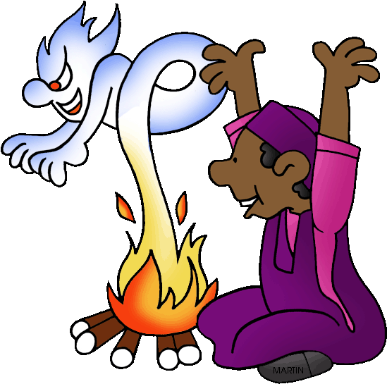 Storybook Characters Clip Art - African Folktale Clipart (596x589)