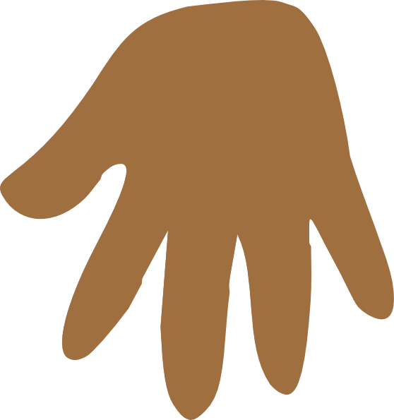 Right Hand 2 Clip Art - Illustration (558x595)