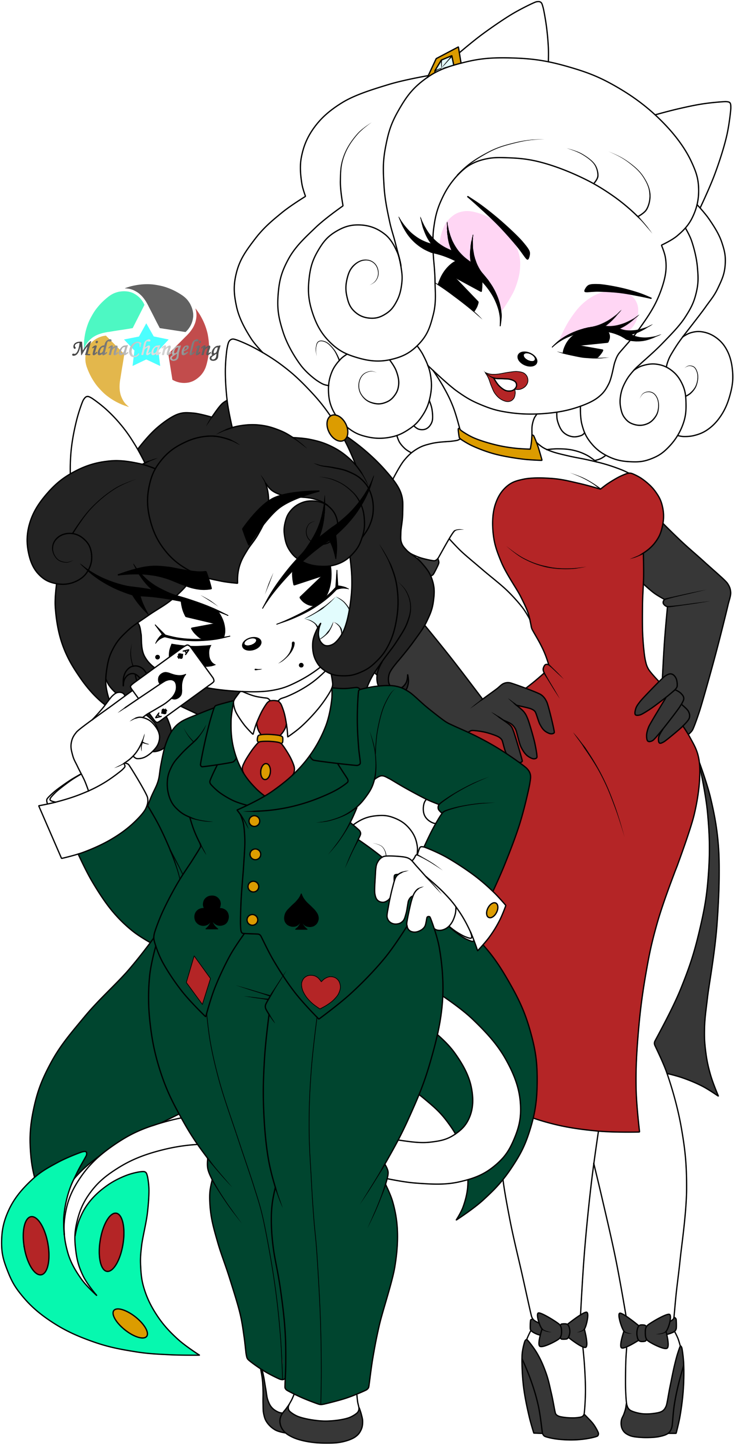 The Right Hand And The Agent By Midnachangeling - Chrystal Cooperson (1746x3104)