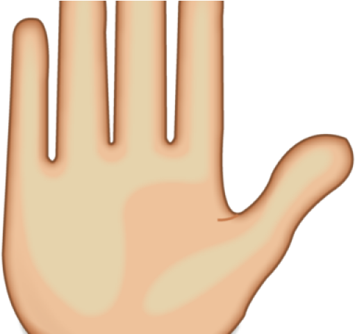 Hand Emoji Clipart Right Hand - Emoji (640x480)