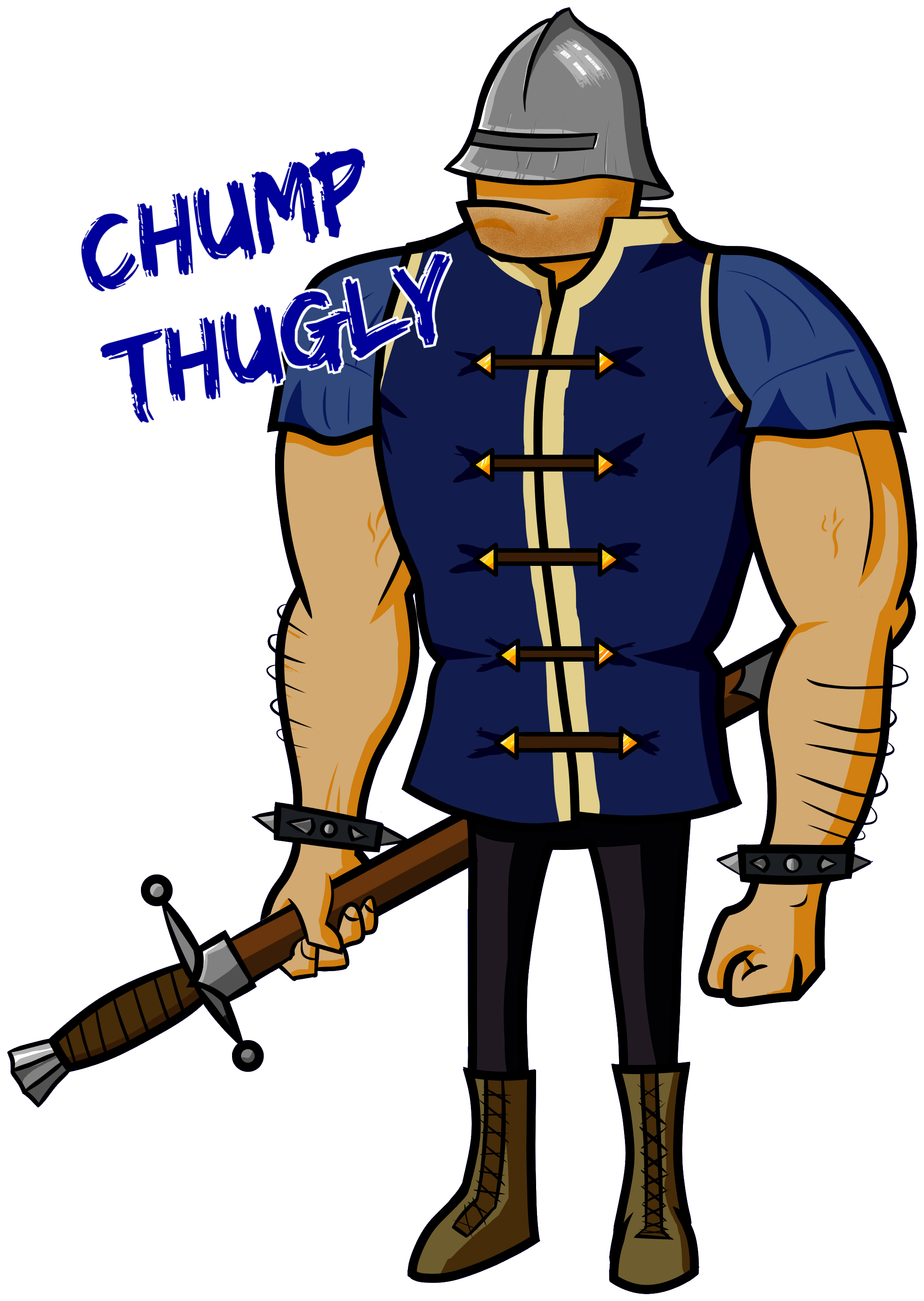 [oc] Had A Go At Drawing The Criminal Kingpin's Right-hand - Fantasie-fußball-meister Karte (2200x3000)