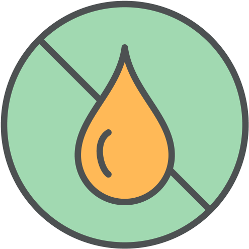 No, Trans, Fat, Allergens Icon - Grasas Icono (512x512)