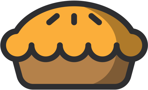 Pie, Piecake, Sweet, Desert, Food Icon - Bakery Icon (512x512)