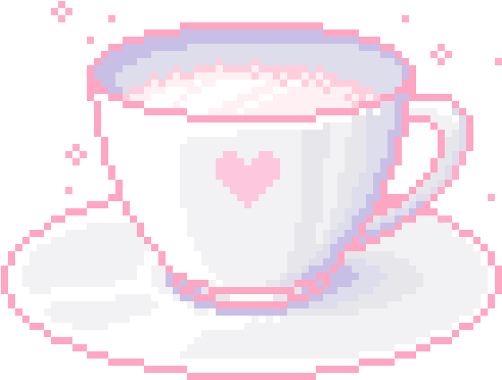 Thursday, May 11, - Pixel Art Kawaii Transparent (609x486)