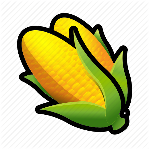 Corn On The Cob Maize Food Icon - Corn Icon Png (512x512)