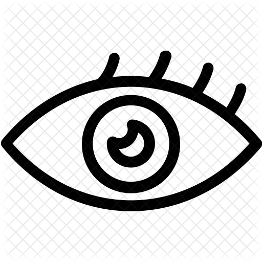 Eye Icon - Human Eye (512x512)