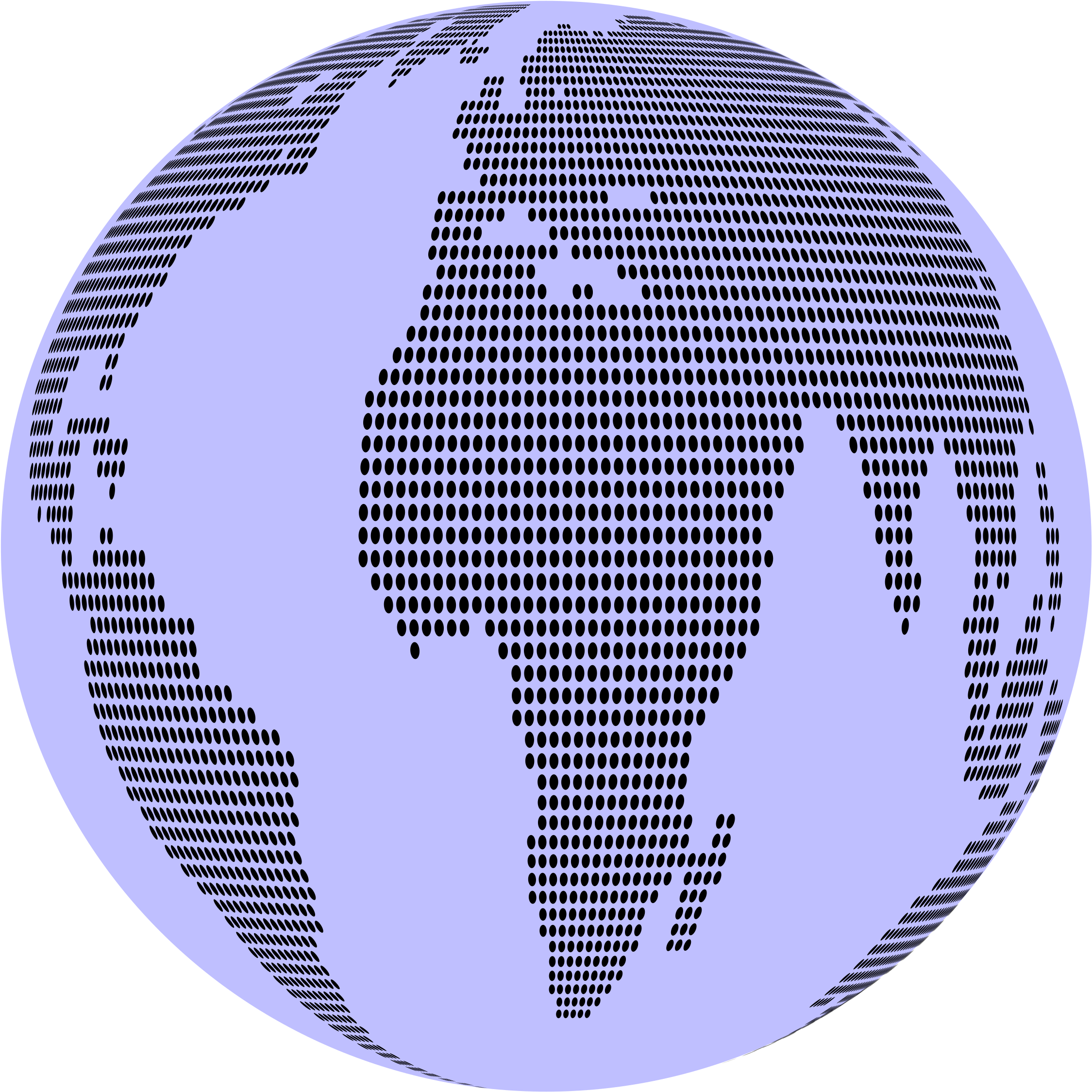 Vector Globe World Map Of The Clip Art - World Map (2288x2400)