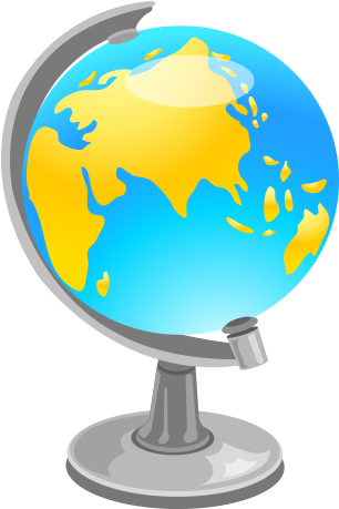 Airplane Flight Adobe Illustrator - Globe (500x500)