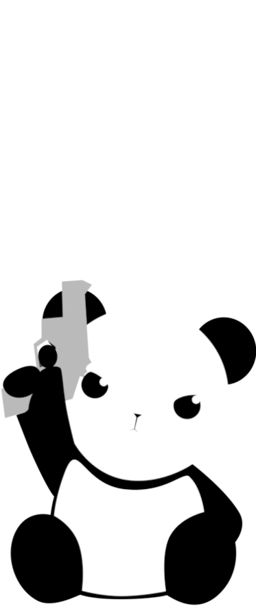 Angry Panda By Windx6 - Avatar (894x894)