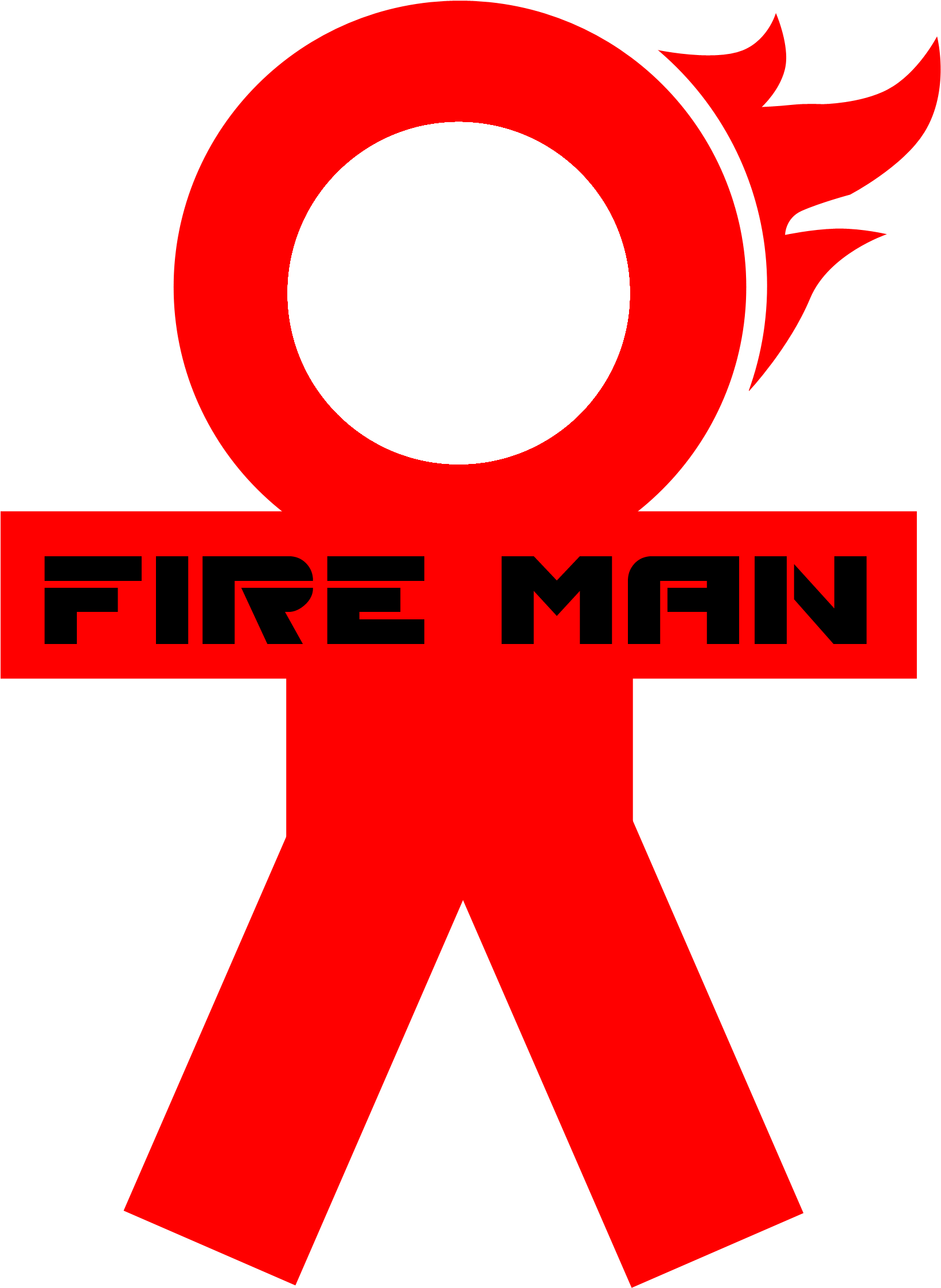 Fireman Logo - Fire Man Logo (2251x2891)