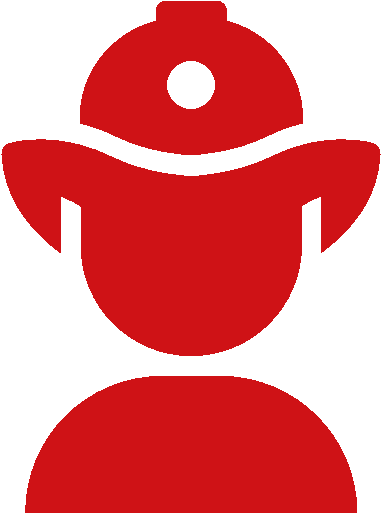 Firefighter-silhouet - - Fireman (512x512)