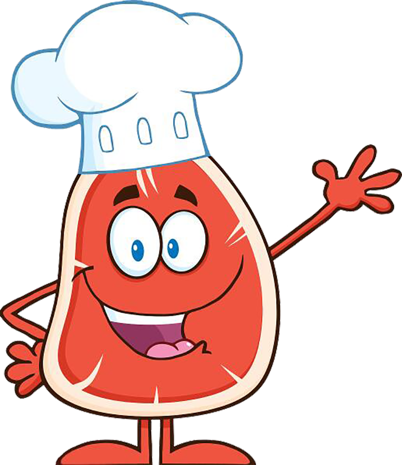 Steak Royalty-free Cartoon Clip Art - Cartoon Steak (805x931)