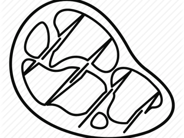 Drawn Steak Circle Bone - Sirloin Steak (640x480)