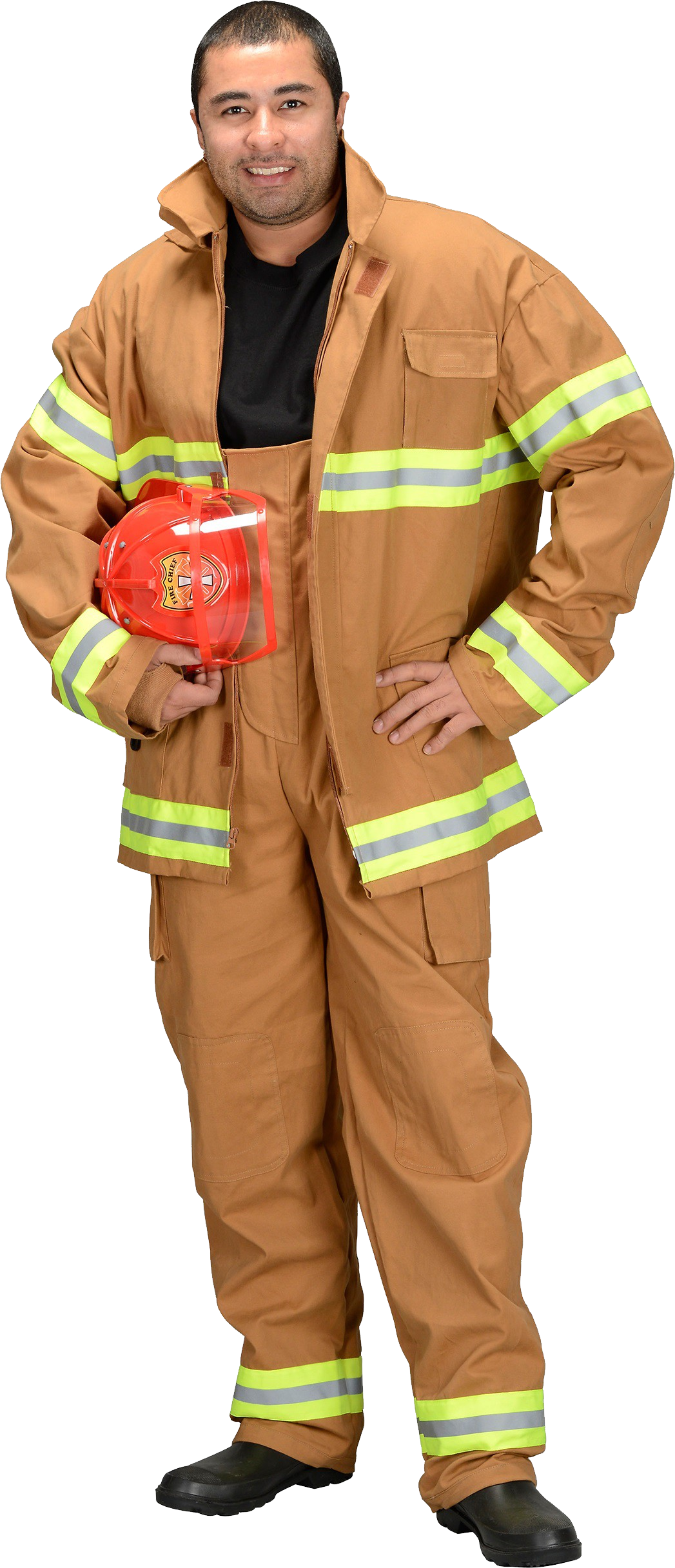 Firefighter - Adult Firefighter Costume (1047x2434)