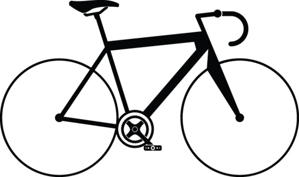 Image For Free Bicycle High Resolution Clip Art - Bike Png (600x355)