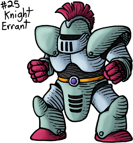 Hooray, A New Enemy Type The Knight Errant Isn't Too - Cartoon (500x500)