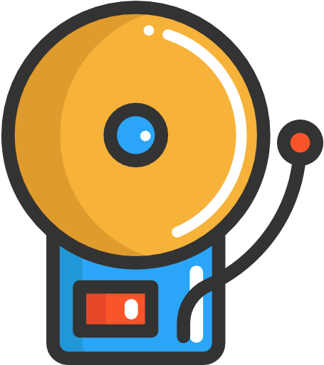 An Incredi-bell Year - School Bell Icon (512x512)
