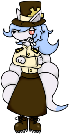 Sweet And Coquettish Yet At The Same Time Brash, Condescending - Cartoon (500x500)