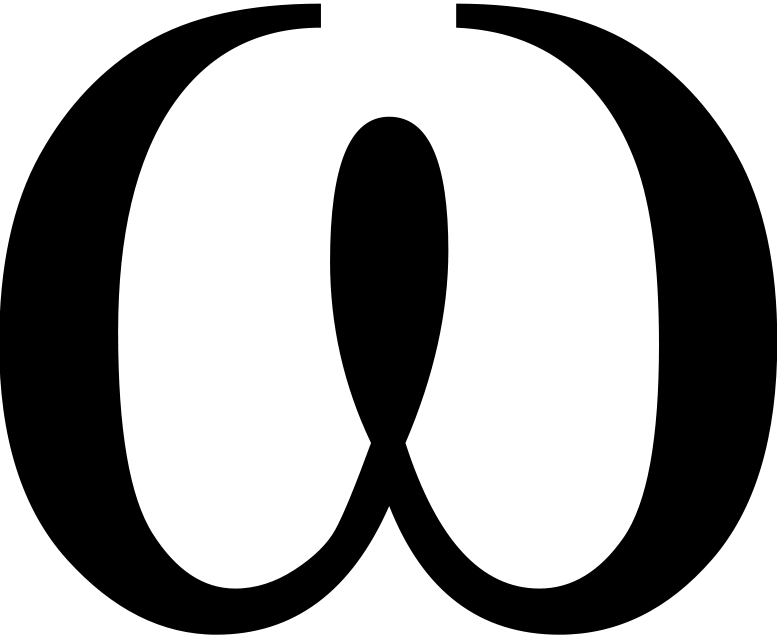 Omega-terminvs Omega - Omega Sign In Physics (777x635)