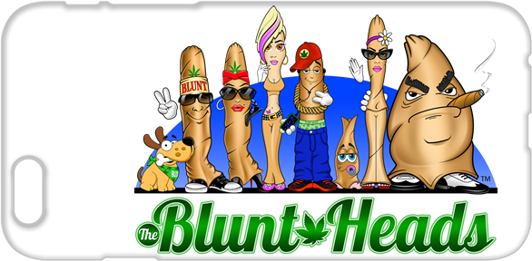 Go To Shopify To Buy Your Blunthead Phone Cases - Cartoon (586x288)