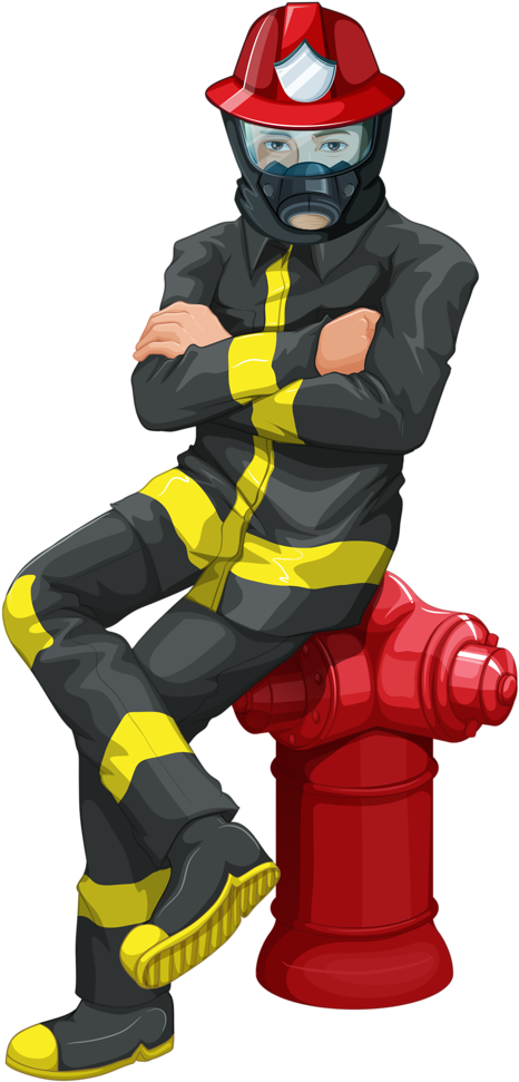 Фото, Автор Soloveika На Яндекс - Fireman .png (525x1024)