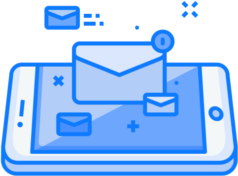Mobile, Concept, Email, Mail, Letter, Message, Text - Click Ads Icon (512x512)