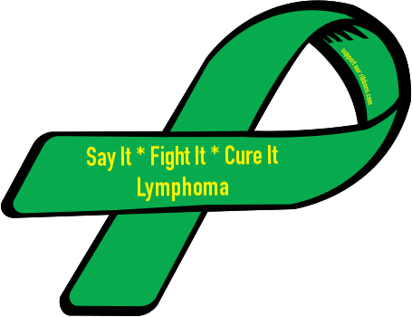 Graphics For Ribbon Sweetlooking Lymphoma Cancer Ribbons - Graphics For Ribbon Sweetlooking Lymphoma Cancer Ribbons (455x350)