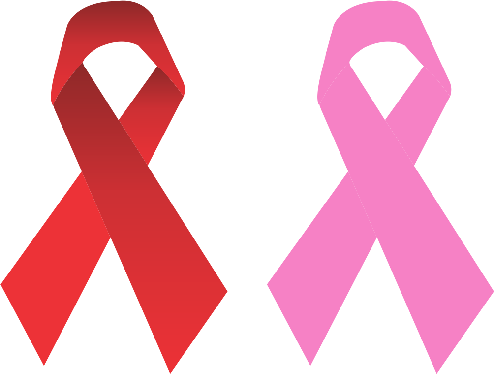 Breast Cancer Ribbon Logo Vector Format Cdr Ai Eps - Breast Cancer Clipart Png (1269x900)