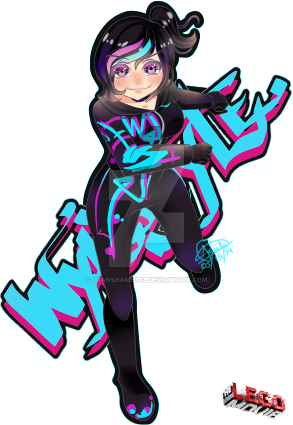 Wyldstyle Anime Fan Art By Joanshane0718 - Lucy Lego Movie Anime (600x900)