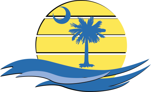 Iron City Pools & Spas, Inc - Palmetto Tree And Crescent Moon (495x303)